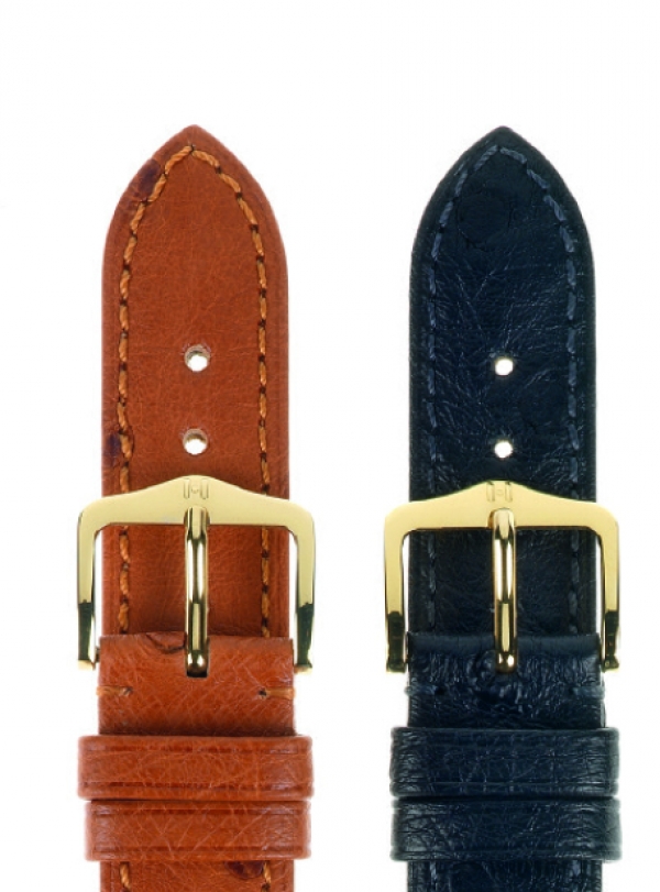 watch strap Hirsch Massai Ostrich 